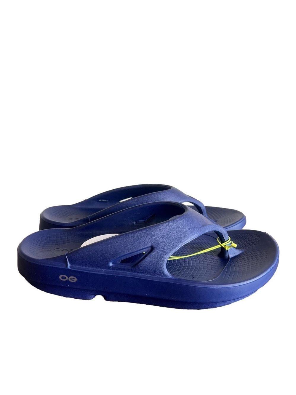 Oofos NEW Unisex Ooriginal Navy Recovery Sandal Size 10 or 12